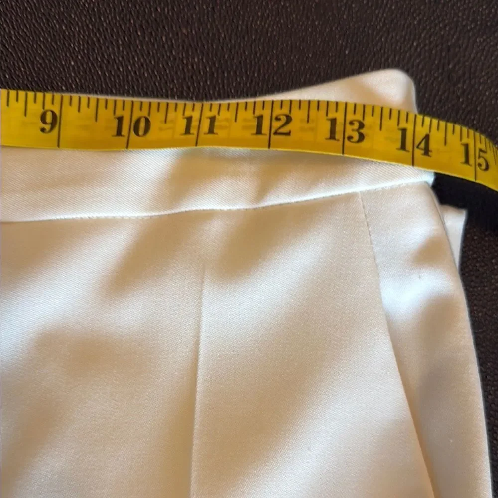 Stella McCartney Ivory Striped Wool-twill Slim Cuffed Pants size 40 - Picture 4 of 13